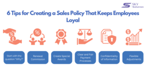 build a sales policy